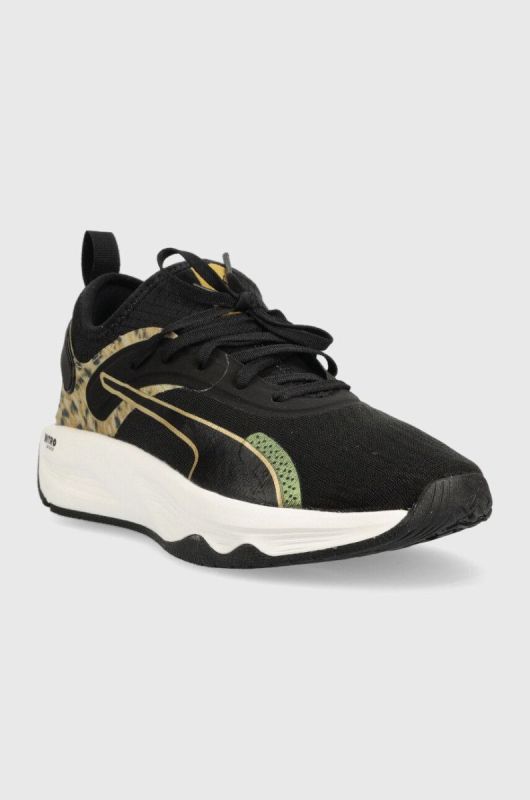 Кросівки для тренувань Puma PWR XX Nitro Safari Glam колір чорний фото 2