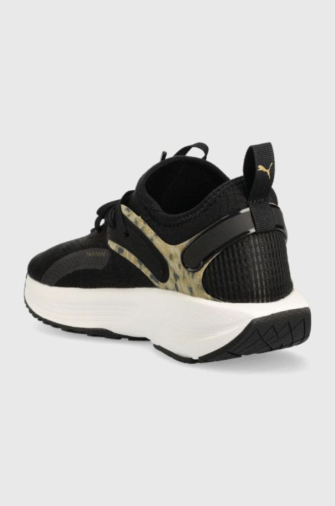 Кросівки для тренувань Puma PWR XX Nitro Safari Glam колір чорний фото 3