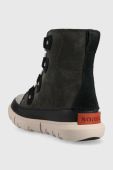 Замшеві чоботи Sorel Explorer II Joan F колір чорний