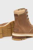 Черевики Sorel Lennox Lace жіночі колір коричневий на платформі