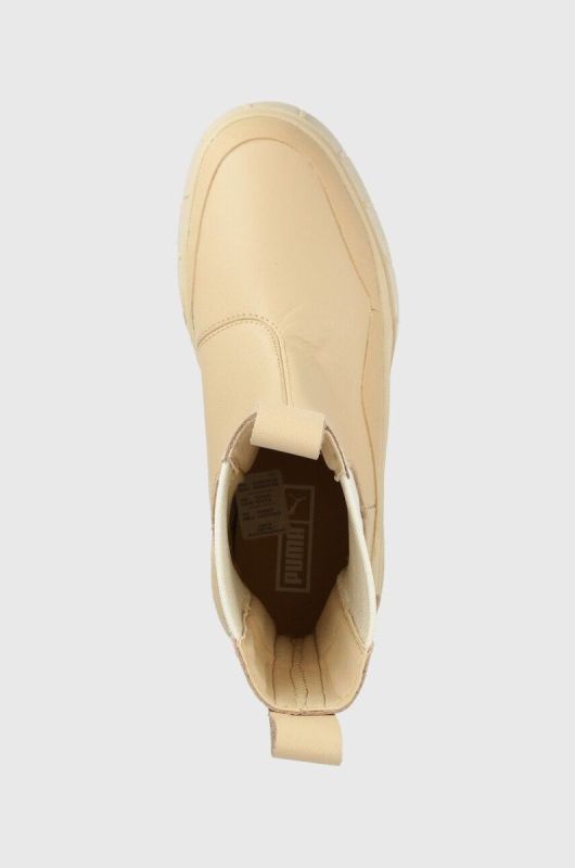 Шкіряні черевики Puma Mayze Stack колір коричневий фото 4