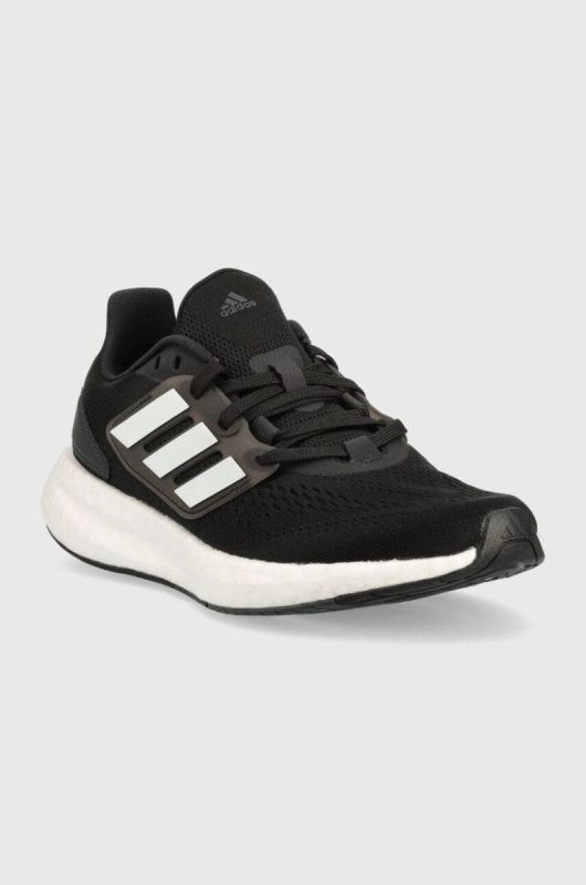 Бігові кросівки adidas Performance Pureboost 22 колір чорний (2649317) фото 2