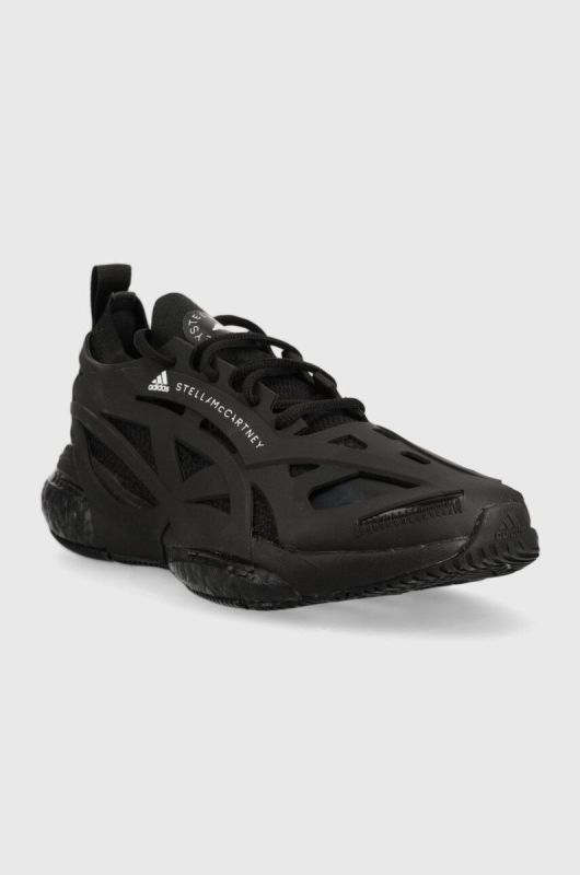 Бігові кросівки adidas by Stella McCartney Solarglide колір чорний фото 2