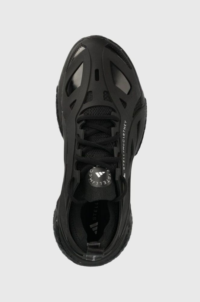 Бігові кросівки adidas by Stella McCartney Solarglide колір чорний фото 4