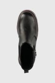 Шкіряні черевики Liu Jo Carrie 01 жіночі колір чорний каблук блок Шкіряні черевики Liu Jo Carrie 01 жіночі колір чорний каблук блок
