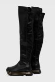 Чоботи Liu Jo Maxi Wonder 27 жіночі колір чорний на платформі