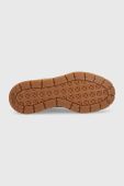 Шкіряні кросівки Puma Mayze Stack Suede Wns колір бежевий 383983-03