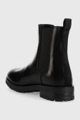 Шкіряні черевики Love Moschino жіночі колір чорний на плоскому ходу (2560636) Шкіряні черевики Love Moschino жіночі колір чорний на плоскому ходу (2560636)