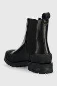 Шкіряні черевики Love Moschino жіночі колір чорний на плоскому ходу (2513116) Шкіряні черевики Love Moschino жіночі колір чорний на плоскому ходу (2513116)