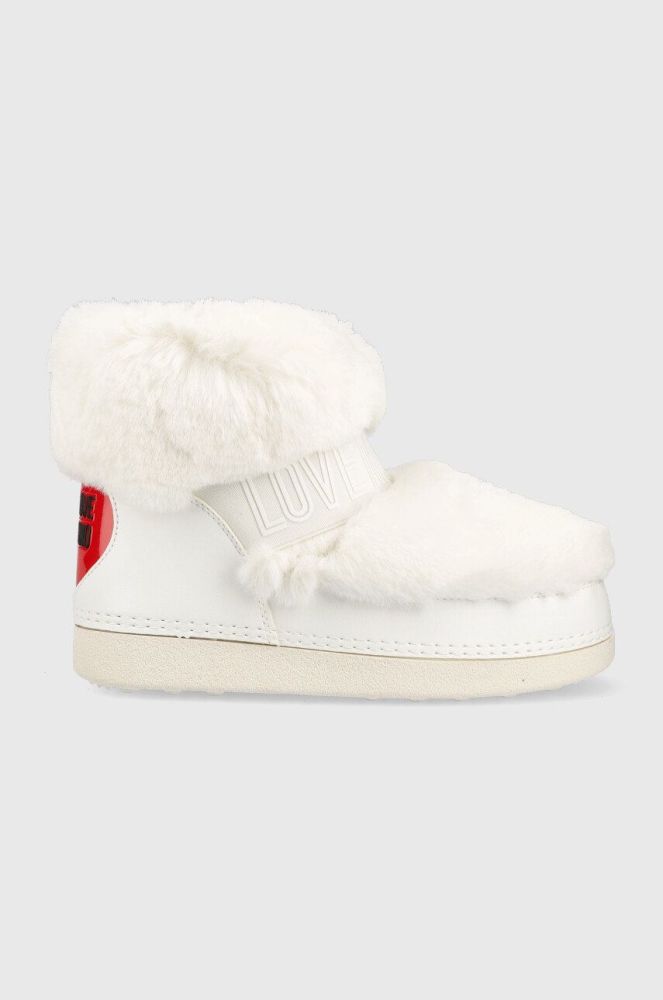 Зимові чоботи Love Moschino колір білий (2744175)