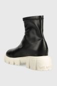Черевики Love Moschino жіночі колір чорний на платформі (2855343)