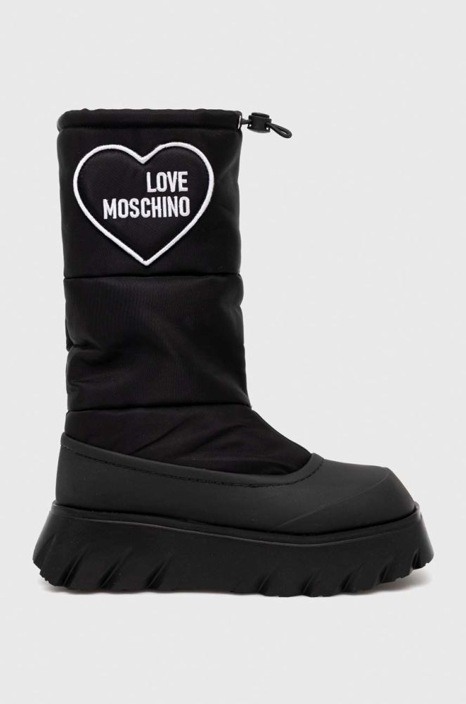 Зимові чоботи Love Moschino колір чорний (2855348)