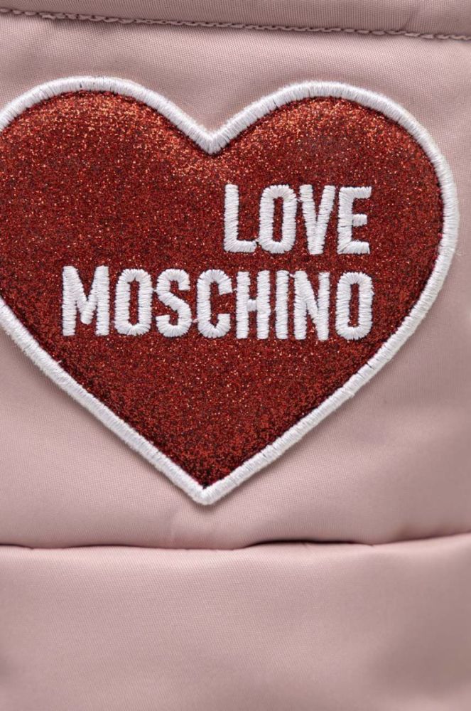 Зимові чоботи Love Moschino колір рожевий (2873275) фото 5
