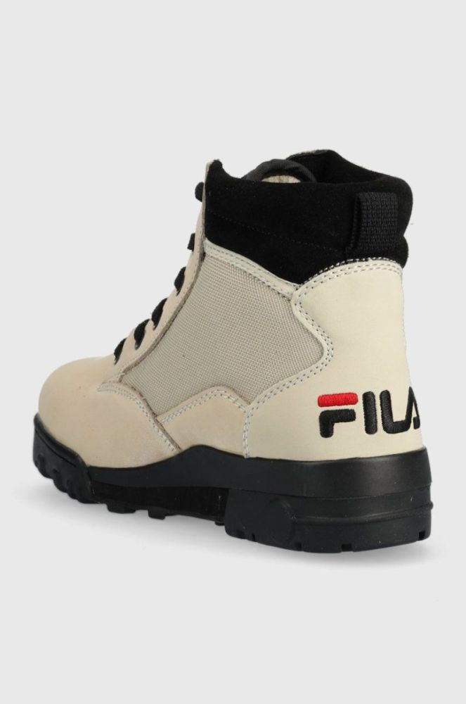 Черевики Fila Grunge Ii Bl жіночі колір бежевий на платформі фото 3