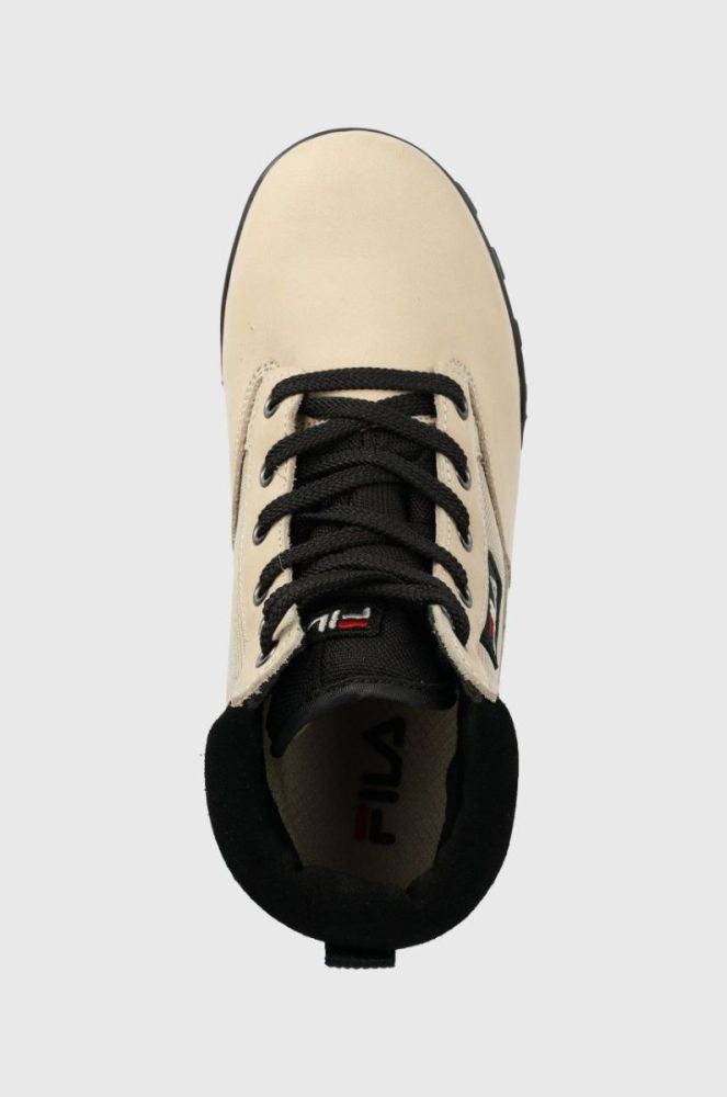 Черевики Fila Grunge Ii Bl жіночі колір бежевий на платформі фото 4
