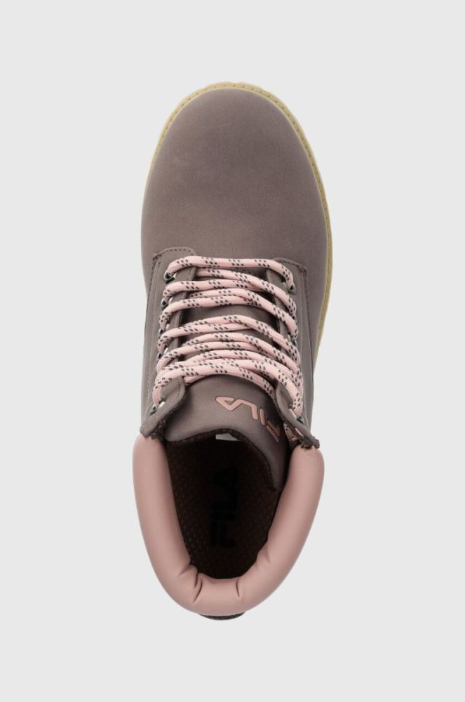 Черевики Fila Maverick жіночі колір фіолетовий на плоскому ходу фото 4