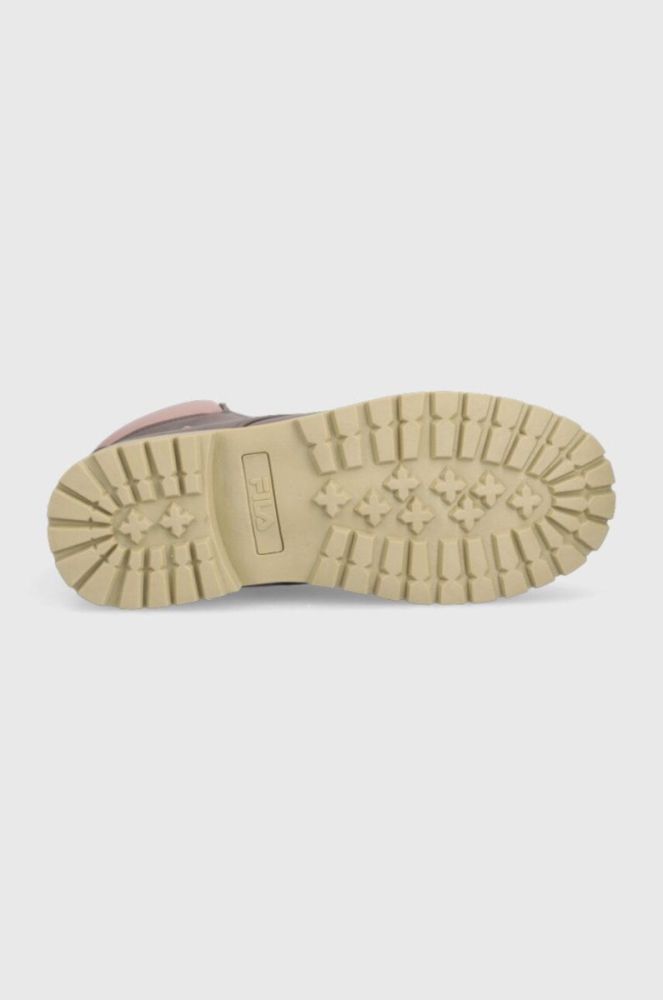 Черевики Fila Maverick жіночі колір фіолетовий на плоскому ходу фото 5