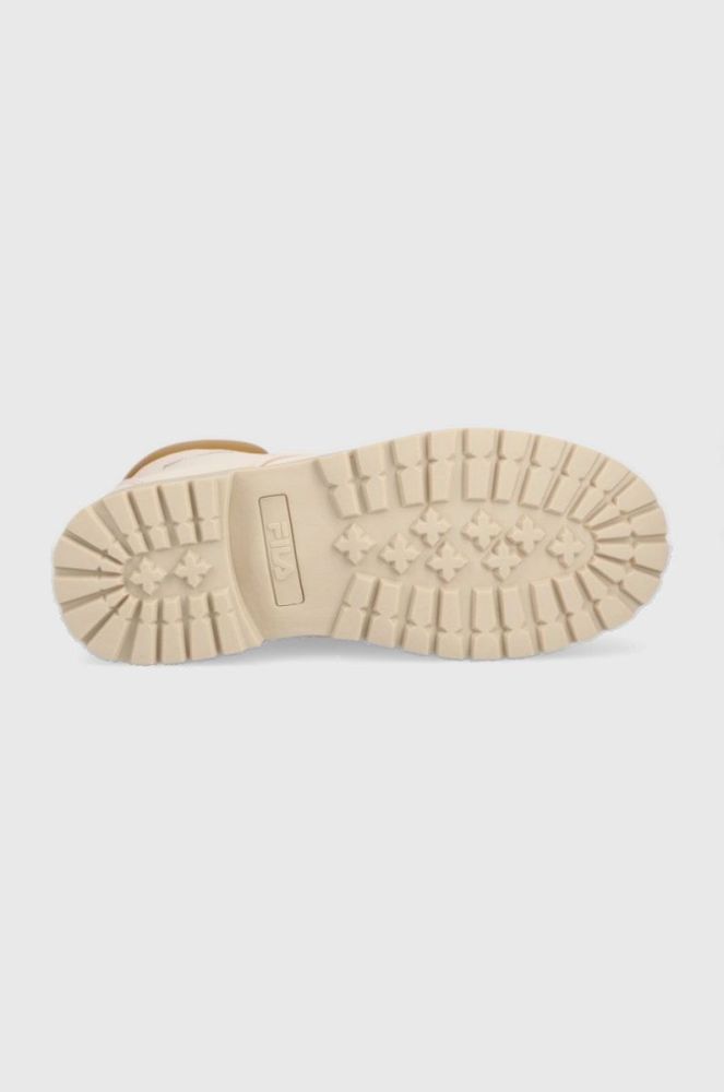 Черевики Fila Maverick жіночі колір рожевий на плоскому ходу фото 5