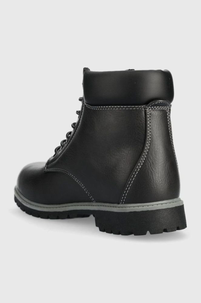 Черевики Fila Maverick жіночі колір чорний на плоскому ходу фото 3