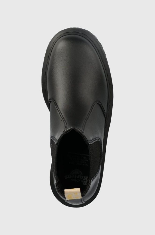 Черевики Dr. Martens V 2976 Quad Mono жіночі колір чорний на платформі DM27560001-Black фото 4