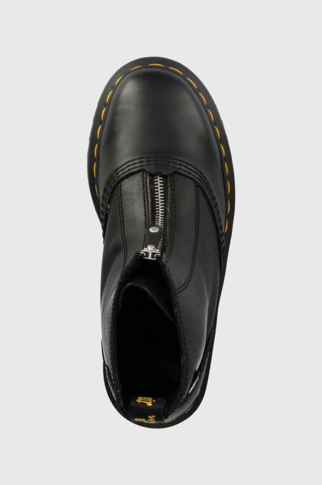 Шкіряні черевики Dr. Martens Jetta жіночі колір чорний на платформі DM27656001-Black фото 4