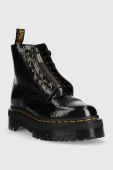 Шкіряні черевики Dr. Martens Sinclair жіночі колір чорний на платформі
