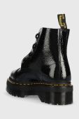 Шкіряні черевики Dr. Martens Sinclair жіночі колір чорний на платформі