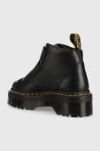 Шкіряні черевики Dr. Martens Devon Flwr жіночі колір чорний на платформі DM27642001-Black Шкіряні черевики Dr. Martens Devon Flwr жіночі колір чорний на платформі DM27642001-Black