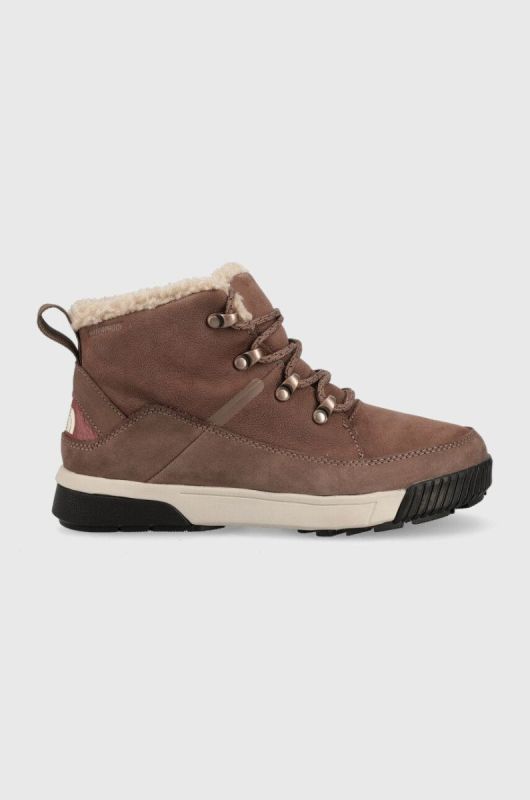 Черевики The North Face Sierra Mid колір коричневий