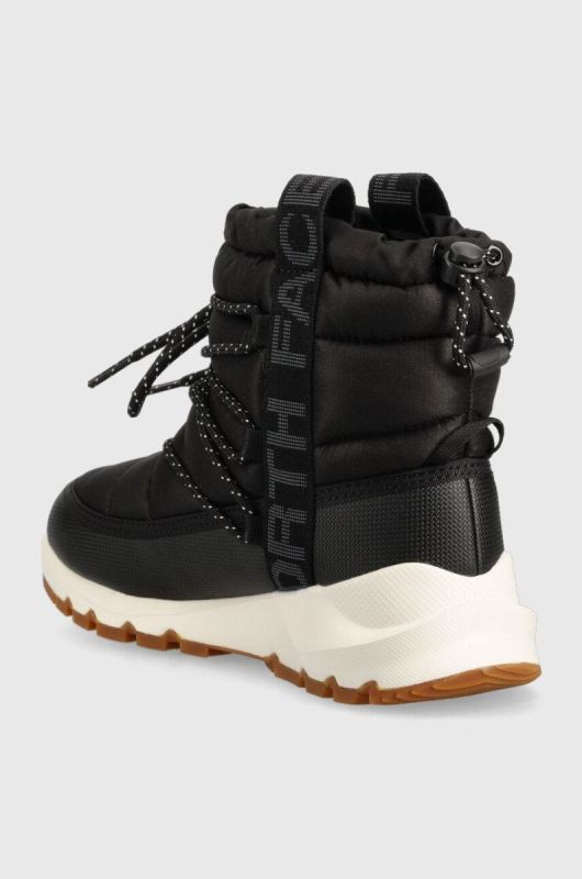 Зимові чоботи The North Face WOMEN S THERMOBALL LACE UP WP колір чорний фото 3
