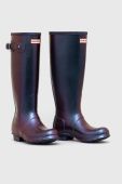 Гумові чоботи Hunter Original Tall Nebuda жіночі WFT2027NEB колір блакитний