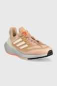 Бігові кросівки adidas Performance Ultraboost 22 колір бежевий