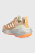 Бігові кросівки adidas Performance Ultraboost 22 колір бежевий