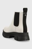 Черевики UGG W Ashton Chelsea жіночі колір білий на плоскому ходу 1130515.WHT-WHT