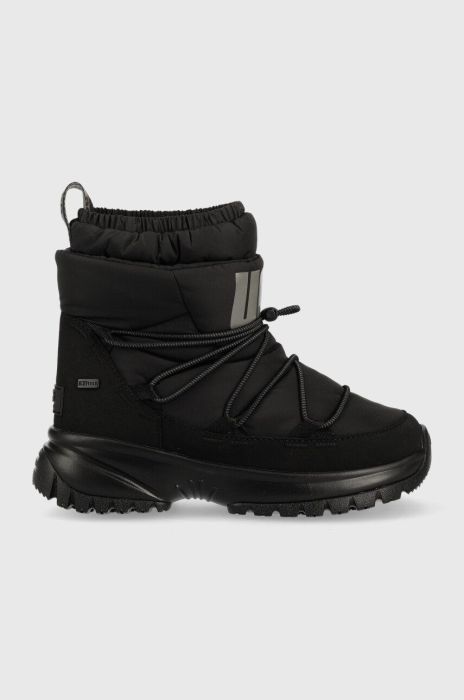 Зимові чоботи UGG W Yose Puffer Mid колір чорний 1131978.BLK-BLK