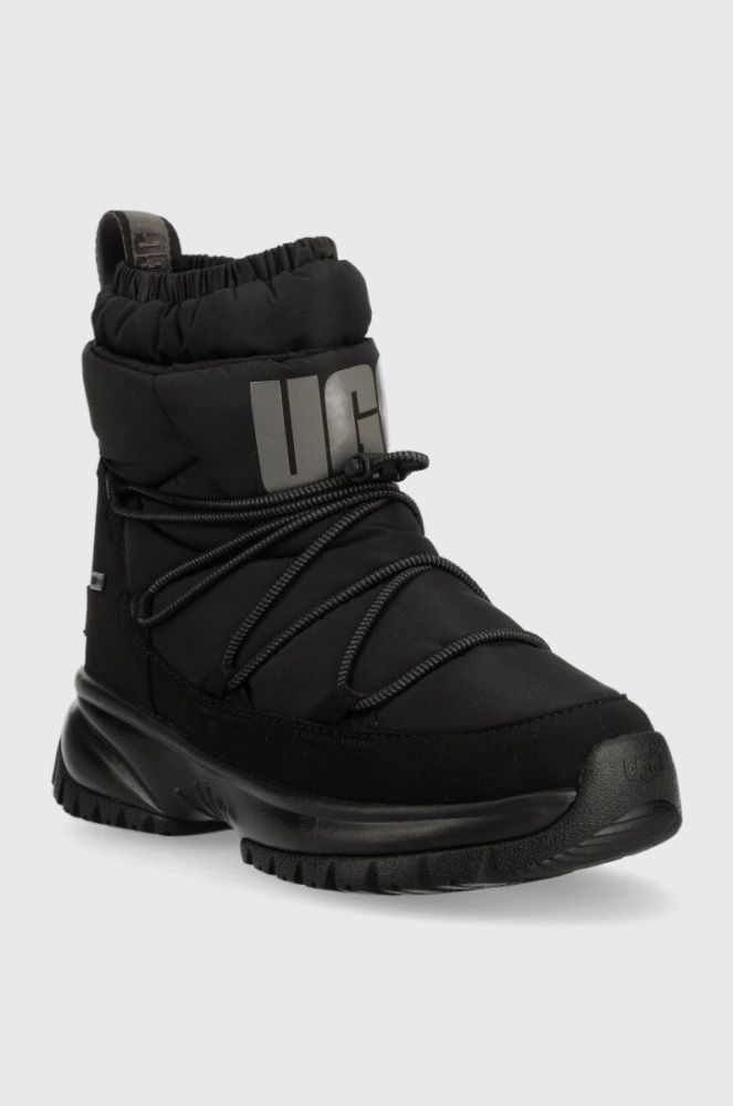 Зимові чоботи UGG W Yose Puffer Mid колір чорний 1131978.BLK-BLK фото 2