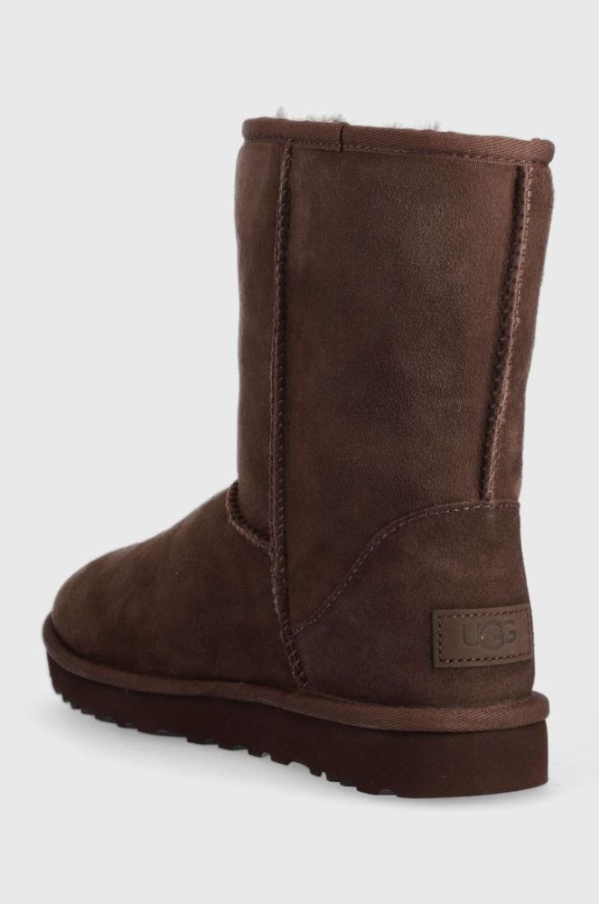 Замшеві чоботи UGG W Classic Short Ii колір коричневий фото 3