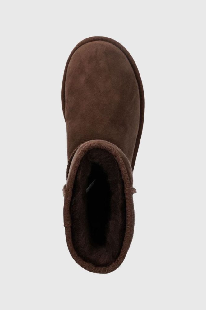 Замшеві чоботи UGG W Classic Short Ii колір коричневий фото 4