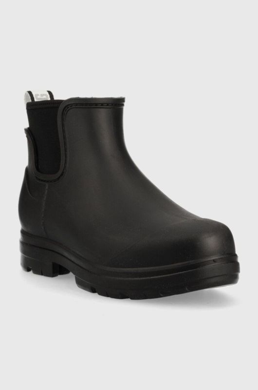 Гумові чоботи UGG W Droplet жіночі колір чорний фото 2