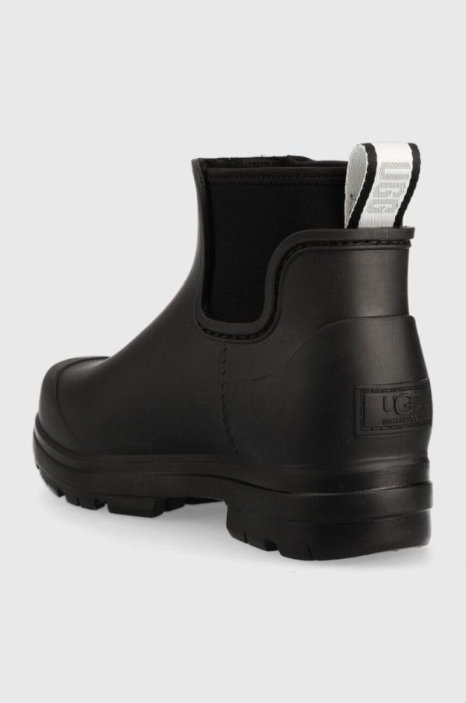 Гумові чоботи UGG W Droplet жіночі колір чорний фото 3