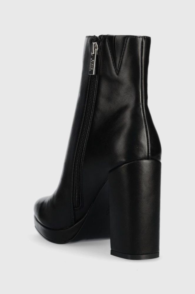 Черевики Steve Madden Main жіночі колір чорний каблук блок фото 3