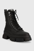 Черевики Steve Madden Forecast жіночі колір чорний на платформі Черевики Steve Madden Forecast жіночі колір чорний на платформі