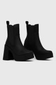 Черевики Steve Madden Climate жіночі колір чорний каблук блок