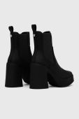 Черевики Steve Madden Climate жіночі колір чорний каблук блок