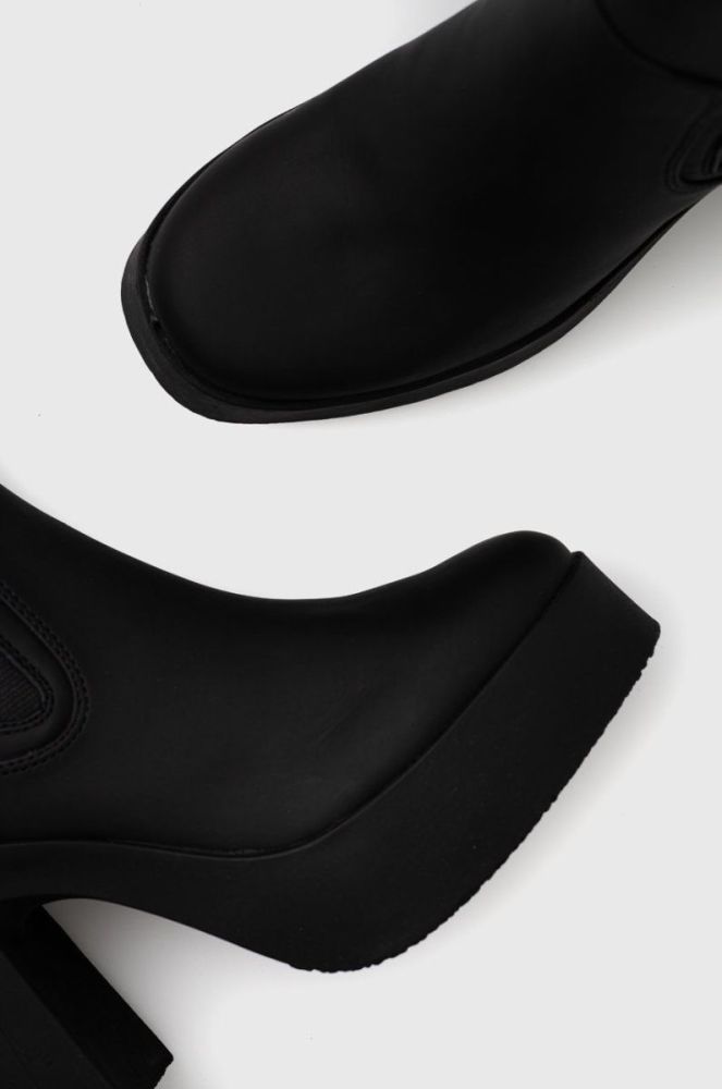 Черевики Steve Madden Climate жіночі колір чорний каблук блок фото 4