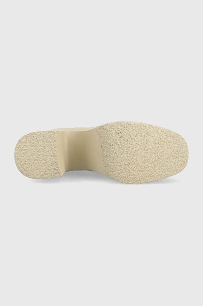 Черевики Steve Madden Climate жіночі колір бежевий каблук блок фото 5