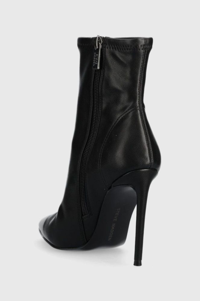 Черевики Steve Madden Vanya жіночі колір чорний на шпильці фото 3