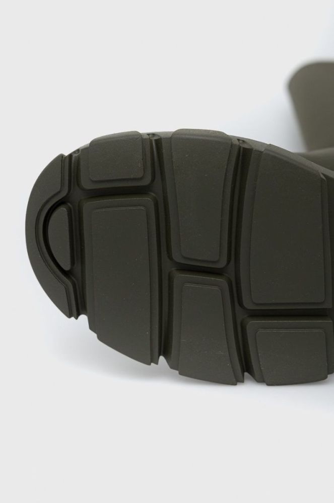 Чоботи Steve Madden Lodge жіночі колір зелений на платформі фото 5
