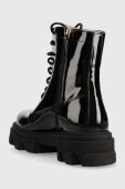 Черевики Chiara Ferragni Cf жіночі колір чорний на платформі Черевики Chiara Ferragni Cf жіночі колір чорний на платформі