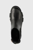 Черевики Guess Madla жіночі колір чорний на платформі Черевики Guess Madla жіночі колір чорний на платформі